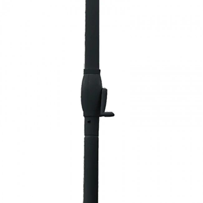 Professional umbrella Shoreline pakoworld one-piece mesh aluminum-beige fabric 4x4x2.9m