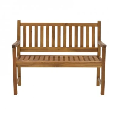 Two-seat bench Trico pakoworld acacia wood natural 120x62x95cm