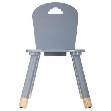 Children&#039;s chair Playful pakoworld grey 32x31.5x50cm