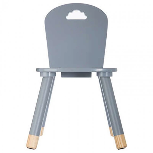 Children&#039;s chair Playful pakoworld grey 32x31.5x50cm