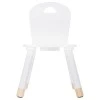 Children&#039;s chair Playful pakoworld white 32x31.5x50cm