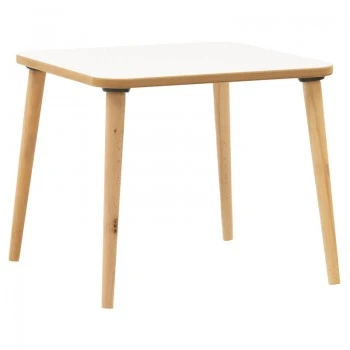 Jerry pakoworld children&#039;s table white-natural 50x50x43cm