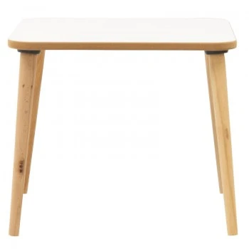 Jerry pakoworld children&#039;s table white-natural 50x50x43cm