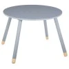 Children&#039;s table Playful pakoworld grey-natural D60x43.5cm