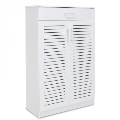 Shoe cabinet Sante pakoworld 20 pairs white 80x37x123cm