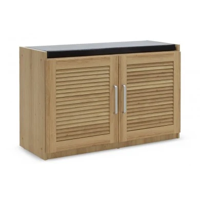 Shoe cabinet stool Crispy pakoworld 9 pairs sonoma 94x34.5x60cm