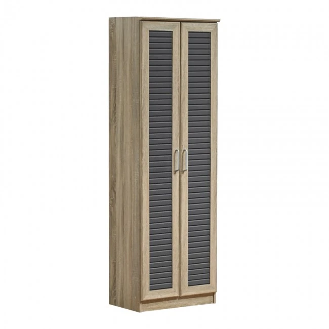 Shoe cabinet Sante pakoworld 21 pairs sonoma 60x37x183cm