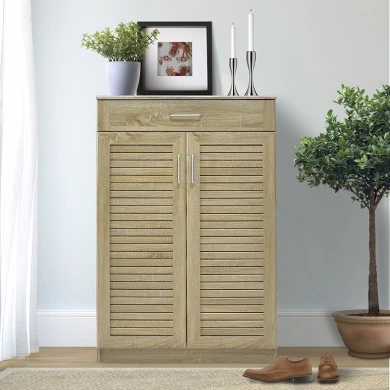 Shoe cabinet Sante pakoworld 20 pairs sonoma 80x37x123cm