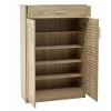 Shoe cabinet Sante pakoworld 20 pairs sonoma 80x37x123cm