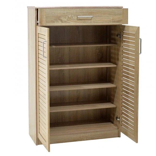 Shoe cabinet Sante pakoworld 20 pairs sonoma 80x37x123cm