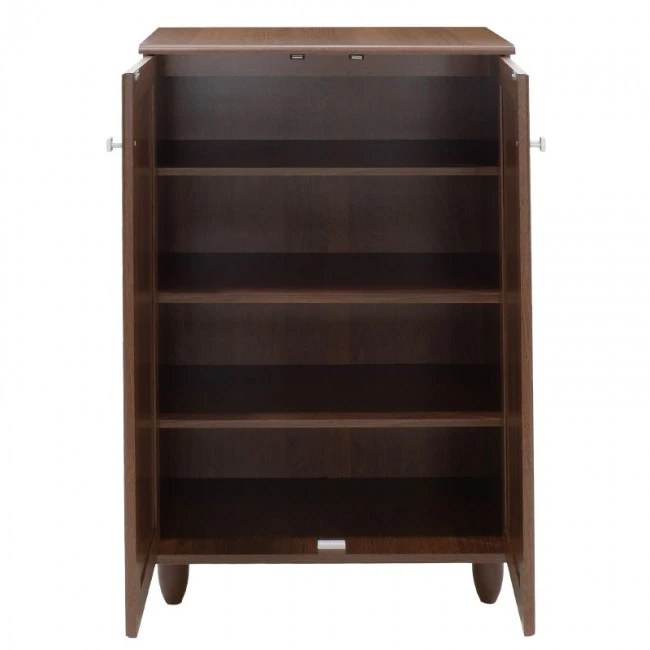 Shoe cabinet SANTΟ pakoworld 10 pairs walnut 60x34.5x91.5cm