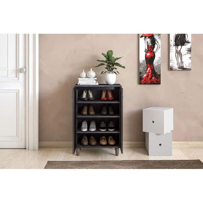 Shoe cabinet SANTΟ pakoworld 10 pairs wenge 60x34.5x91.5cm