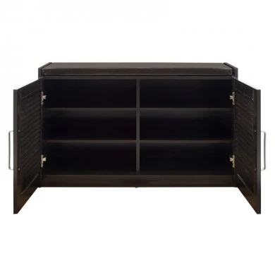 Shoe cabinet stool Crispy pakoworld 9 pairs wenge 94x34.5x60cm