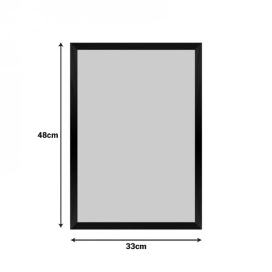 Wall art in frame Malecy pakoworld triptyque with digital print 33x1.5x48cm