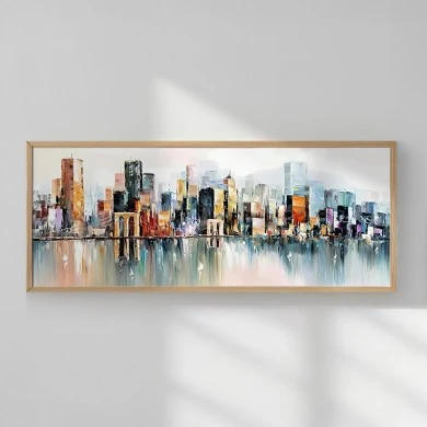 Wall art in frame Oganda pakoworld with digital print 120x2x50cm