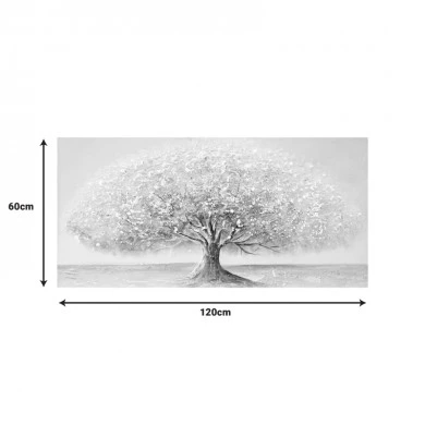 Πίνακας σε καμβά Arbony 3D Inart 120x3x60εκ