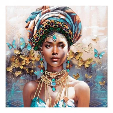 Baba 3D Inart canvas painting 100x3x100cm