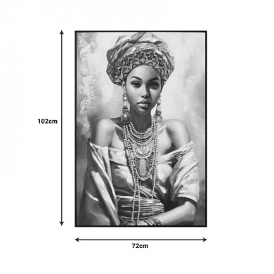 Canvas painting Danniela I 3D Inart 72x4x102cm