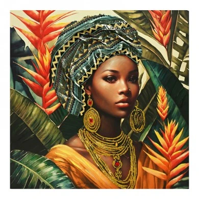 Canvas painting Gangalo 3D Inart 100x3x100cm