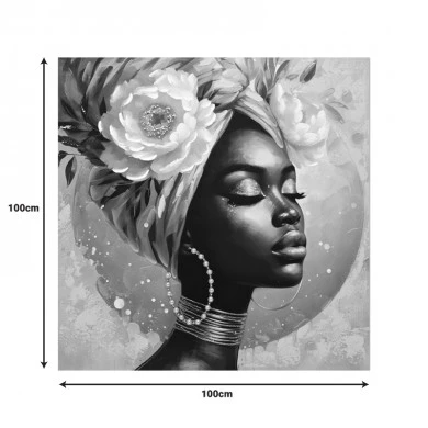 Canvas painting Giara 3D Inart 100x3x100cm