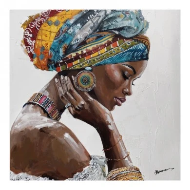 Painting on canvas Jalo 3D Inart with frame 80x3.5x80cm