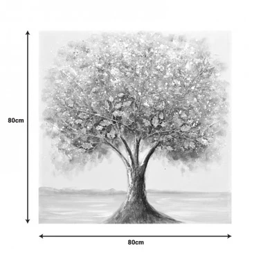 Canvas painting Nator II 3D Inart 80x3x80cm