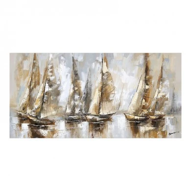 Painting on canvas Yelkan Ι Inart with frame 120x3.5x60cm