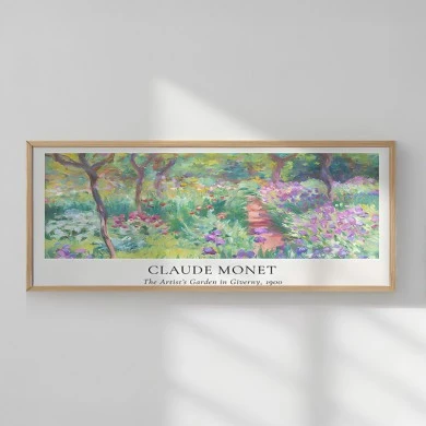 Wall art in frame Trezon pakoworld with digital print 120x2x50cm