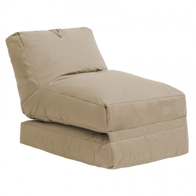 Bean bag armchair-bed Dreamy pakoworld waterproof beige