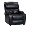 Armchair relax Gartia pakoworld PU black 79x94x102cm