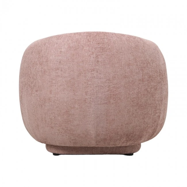 Armchair Freya pakoworld fabric in shade of rotten apple 93x87x76cm