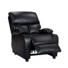 Armchair relax Gartia pakoworld PU black 79x94x102cm