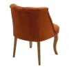Armchair Loreta pakoworld velvet tile-walnut 59x64x73cm