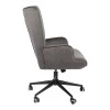 Lobima pakoworld executive office chair, swivel, charcoal velvet, 68x71x105-112cm