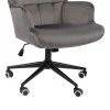 Lobima pakoworld executive office chair, swivel, charcoal velvet, 68x71x105-112cm