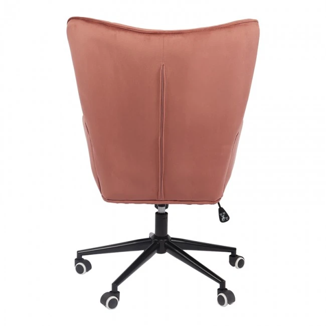 Lobima pakoworld director&#039;s office chair, rotting apple, velvet, 68x71x105-112cm