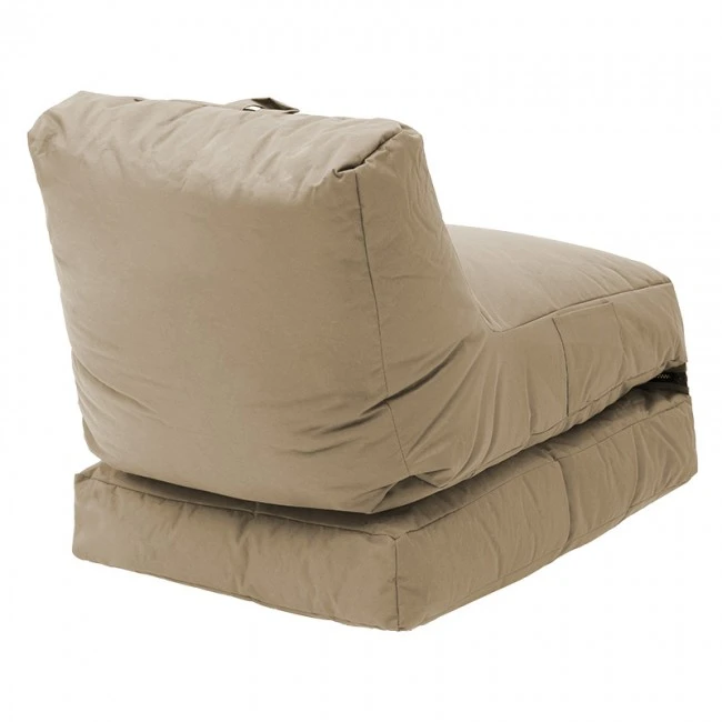 Bean bag armchair-bed Dreamy pakoworld waterproof beige
