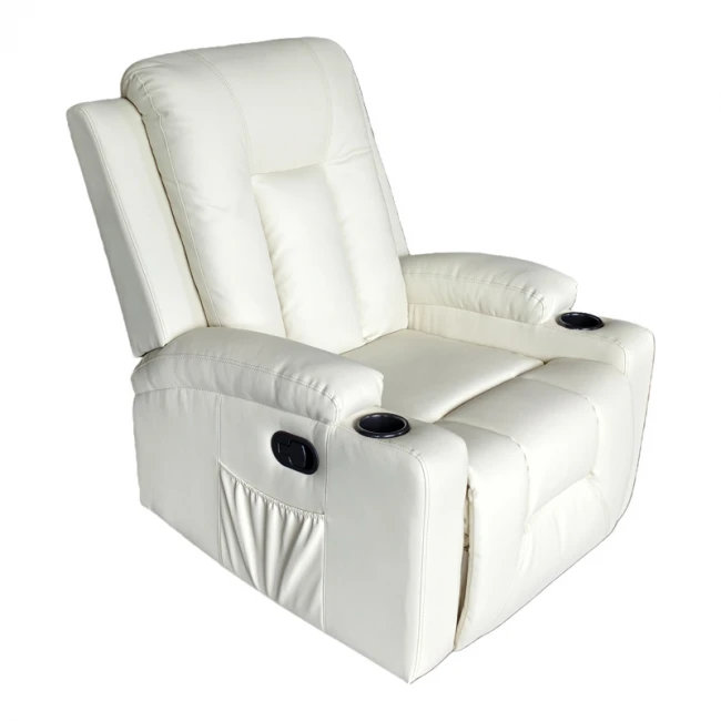 Relax armchair Gessel pakoworld PU in cream shade 80x90x98cm
