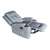Relax armchair Gessel pakoworld fabric in anthracite  80x90x98cm