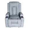Relax armchair Gessel pakoworld fabric in anthracite  80x90x98cm