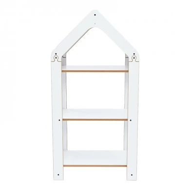 T. Montessori shelf Zoilen I pakoworld white-pink mdf 50x30x100cm