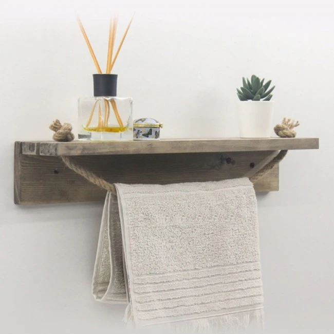 Sidra pakoworld gray antique walnut 50x9x10cm