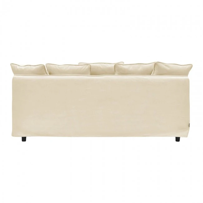 Interest pakoworld living room set 2 pcs fabric in beige shade with cushions