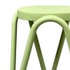 Stool Serzona pakoworld pp in mint color D27x45.5cm