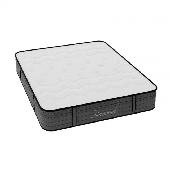 Mattress Diamond pakoworld 3 zone pocket spring+ gel memory foam 25-27cm 140x200cm