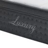 Mattress Luxury pakoworld pocket spring + gel memory foam + latex aloe vera 34-36cm 160x200cm