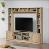 Tv set Ambera pakoworld sonoma color 200x40x171.5cm