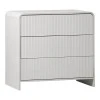 Zeplen pakoworld MDF chest of drawers in white 80x40x75cm