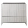 Zeplen pakoworld MDF chest of drawers in white 80x40x75cm