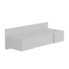 Dressing table Paltar pakoworld melamine in white color 100x39.1x33cm